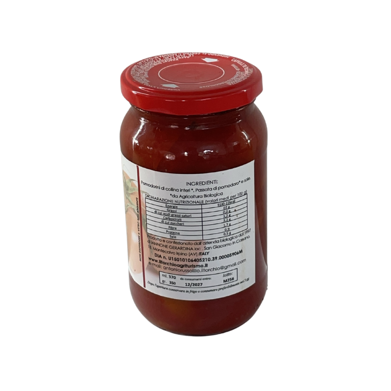 salsa pomodoro bio - note del sommelier winelivery e shop vino online